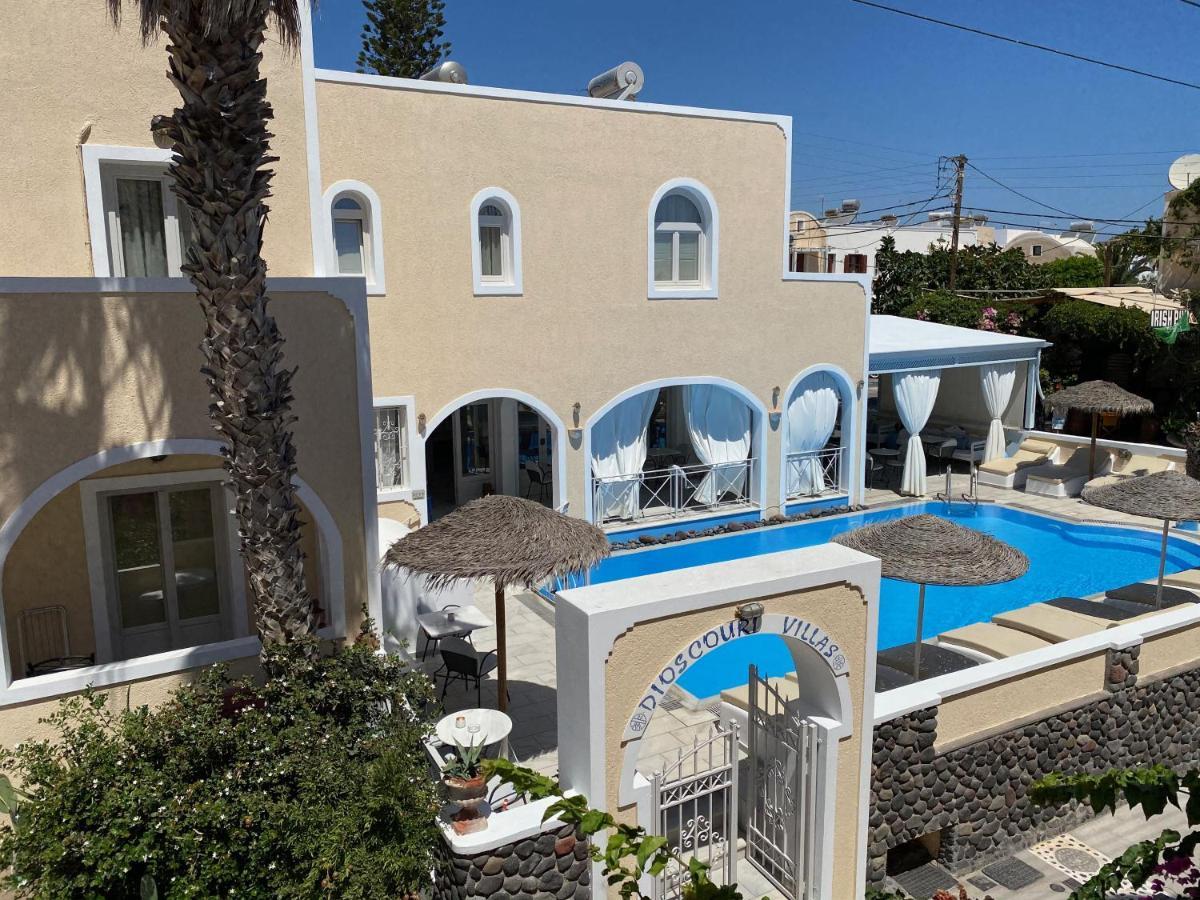 Dioskouri Art Villas Kamari  Bagian luar foto