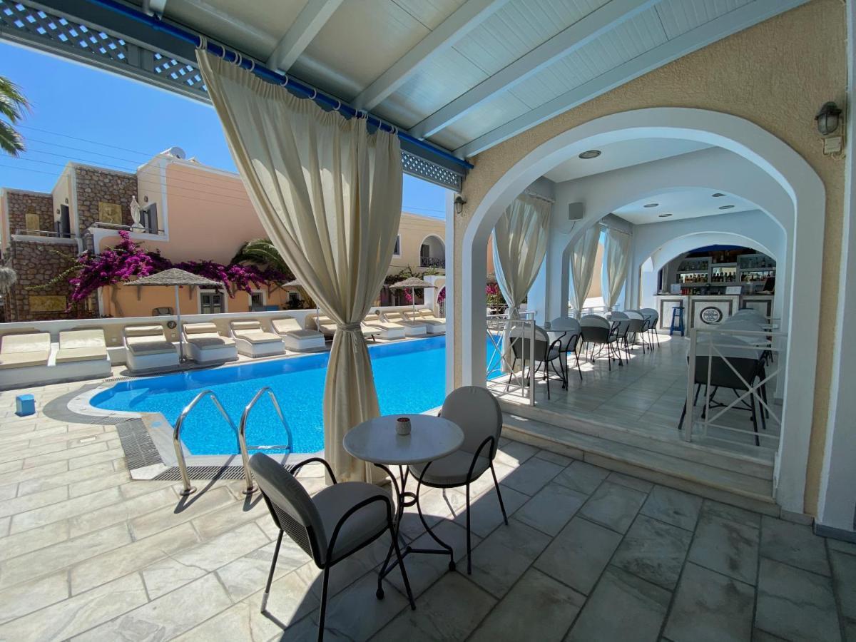 Dioskouri Art Villas Kamari  Bagian luar foto