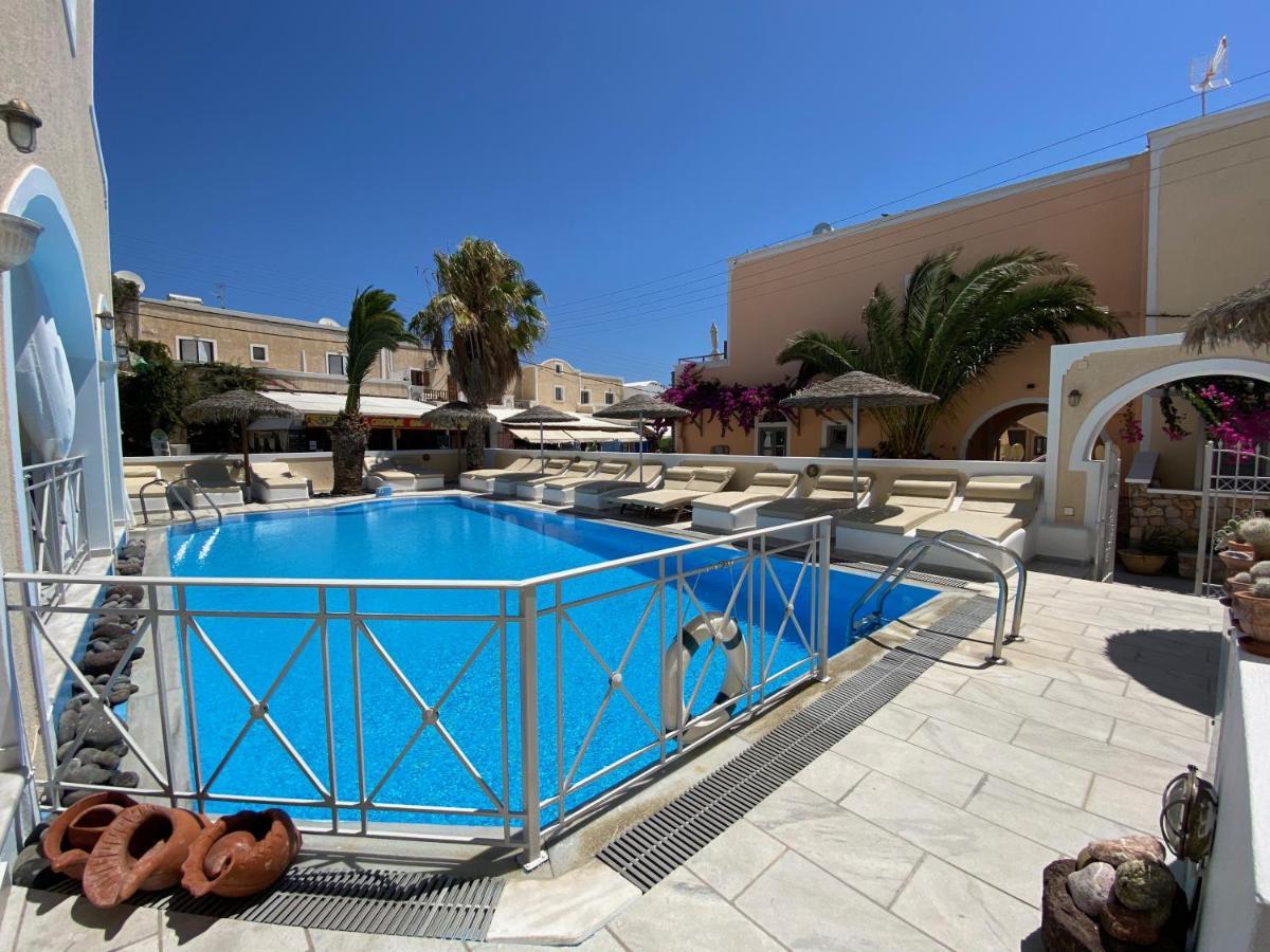 Dioskouri Art Villas Kamari  Bagian luar foto