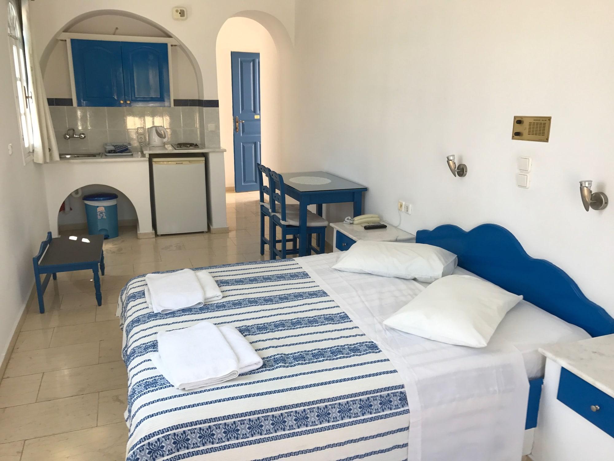 Dioskouri Art Villas Kamari  Bagian luar foto
