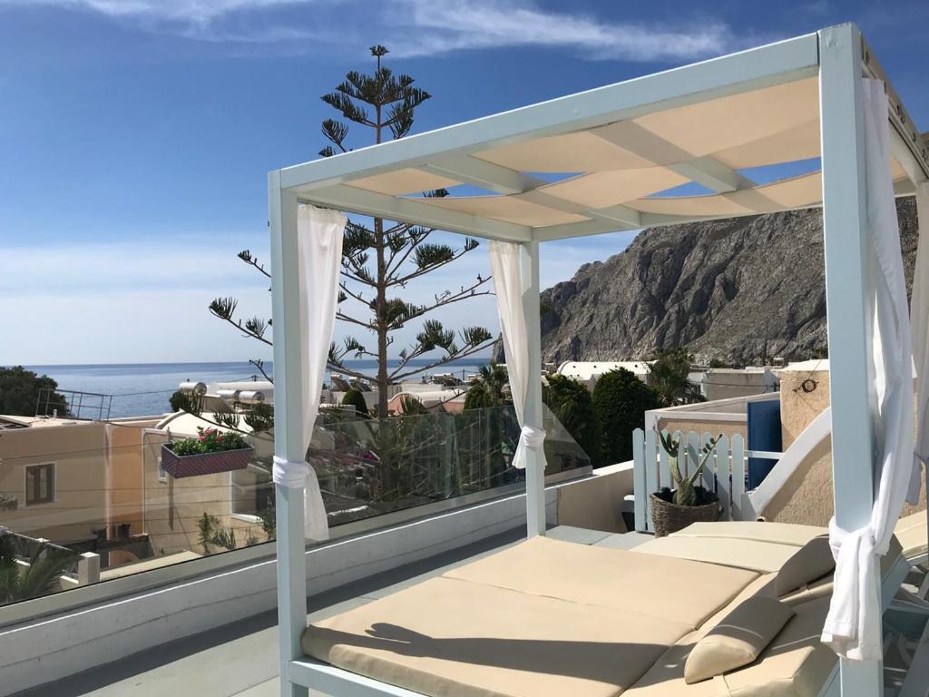 Dioskouri Art Villas Kamari  Bagian luar foto